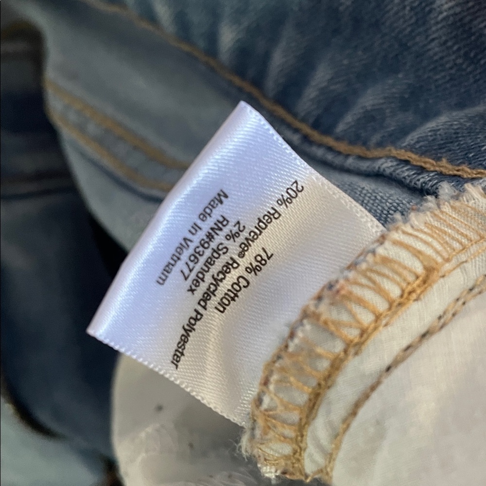 St. John's Bay 10 Straight Lighter Wash Straight Jeans - Picture 3 of 4